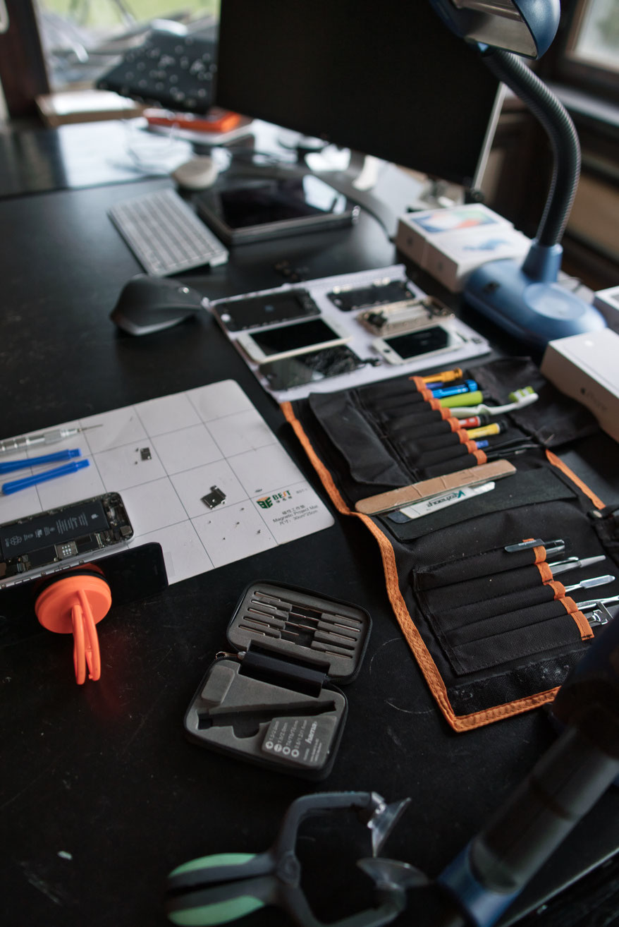 Werkstatt Smart Restore – Werkzeug und iPhone Reparatur